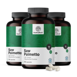 3x Saw Palmetto – Grmičasta palma 320 mg, skupaj 540 kapsul