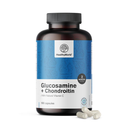 Glukozamin + hondroitin, 180 kapsul