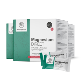 3x Magnezij DIRECT 400 mg, skupaj 90 vrečk