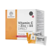 Vitamin C 500 + Cink + D3 DIRECT, 30 vrečk