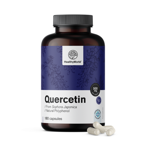 Kvercetin 500 mg, 180 kapsul