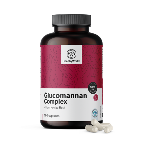 Glukomanan kompleks 3000 mg