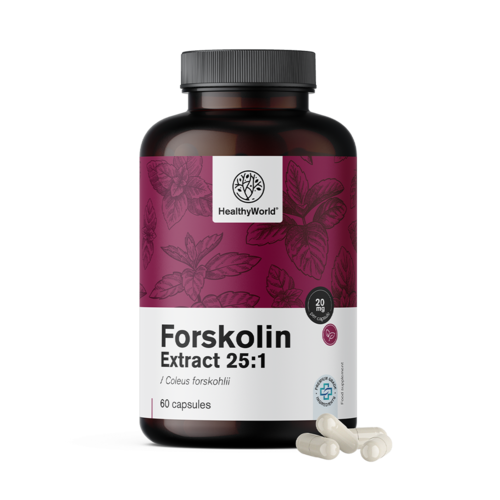 Forskolin – iz izvlečka indijske koprive 20 mg, 60 kapsul