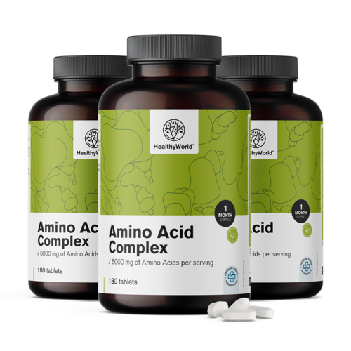 3x Kompleks aminokislin, skupaj 540 tablet