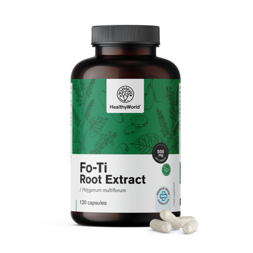 Fo-Ti (He Shou Wu) 500 mg, 120 kapsul