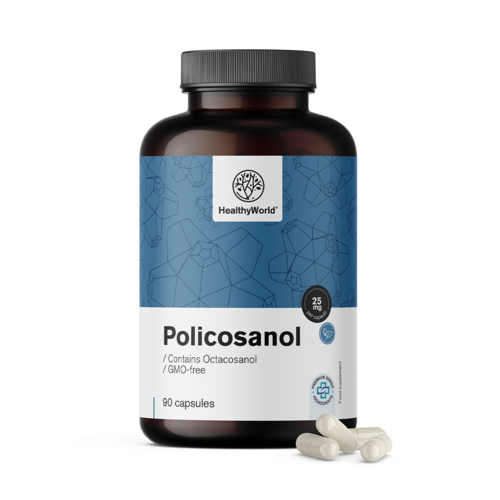 Policosanol 25 mg, 90 kapsul