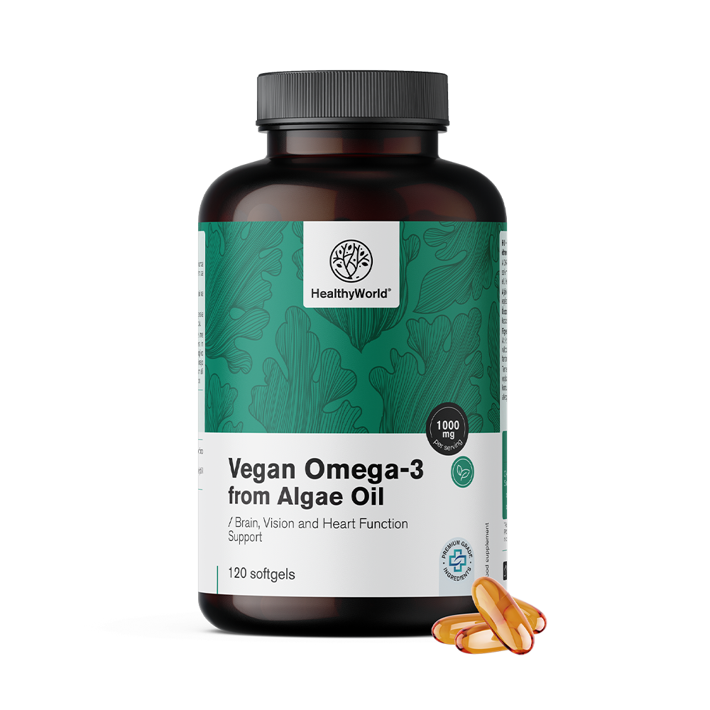 Veganska omega-3 1000 mg – iz alg