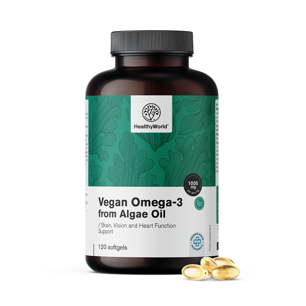 Veganska omega-3 1000 mg – iz alg