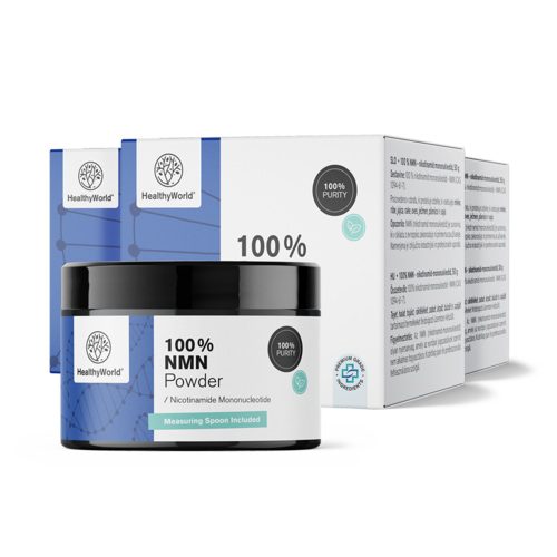 3x 100 % NMN – nikotinamid mononukleotid, skupaj 150 g