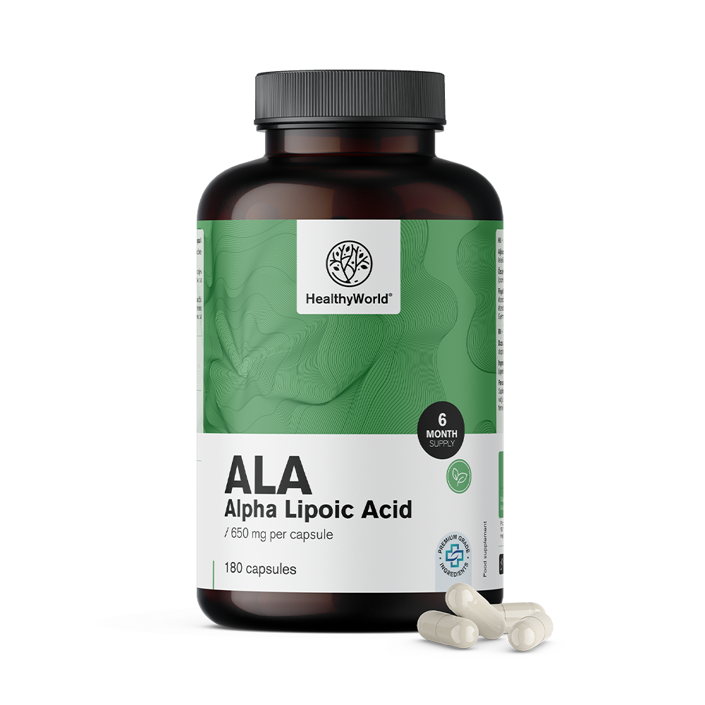 ALA – alfa lipoična kislina 650 mg