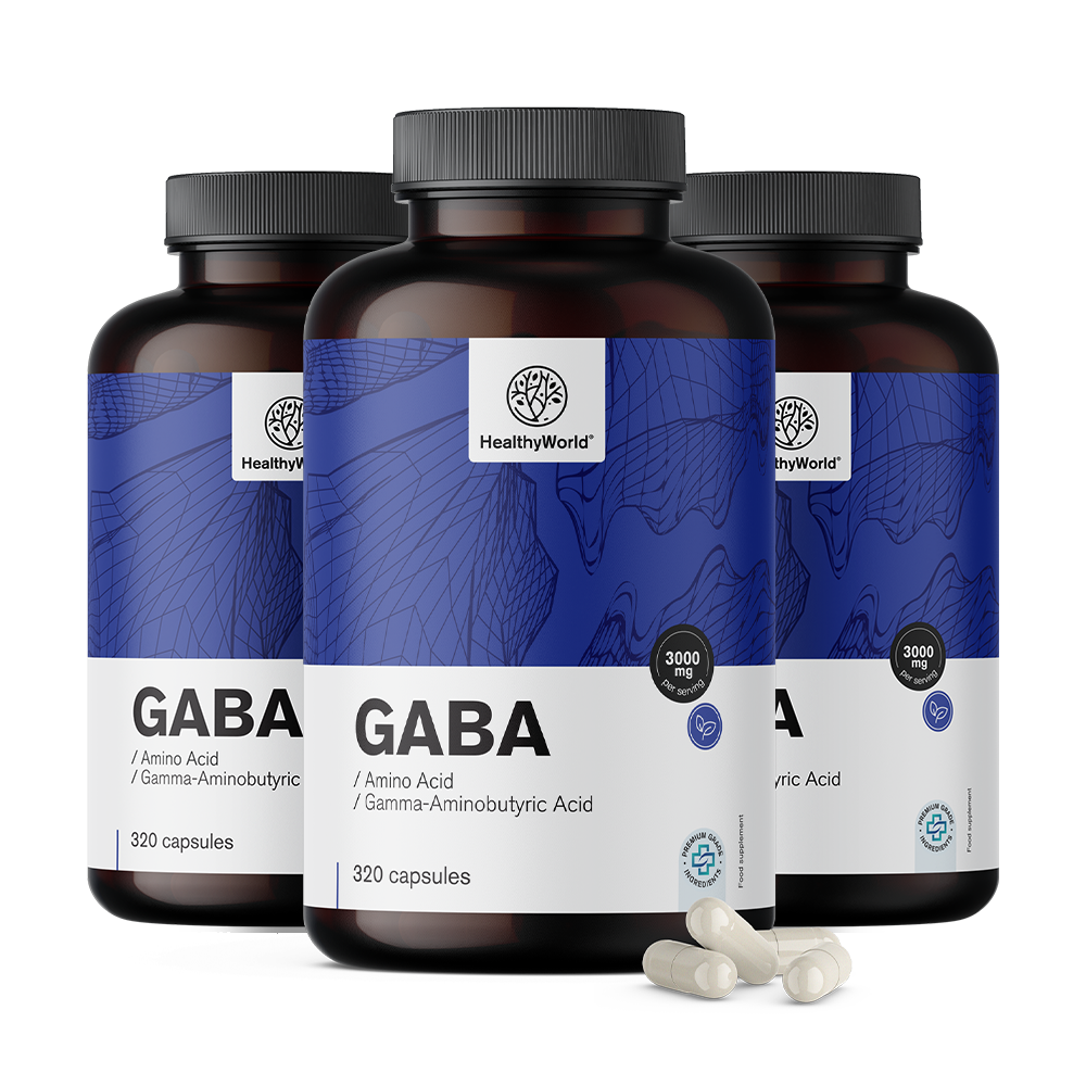 3x GABA 3000 mg GABA 3000 mg