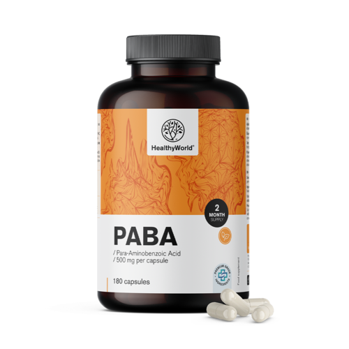 PABA 500 mg, 180 kapsul