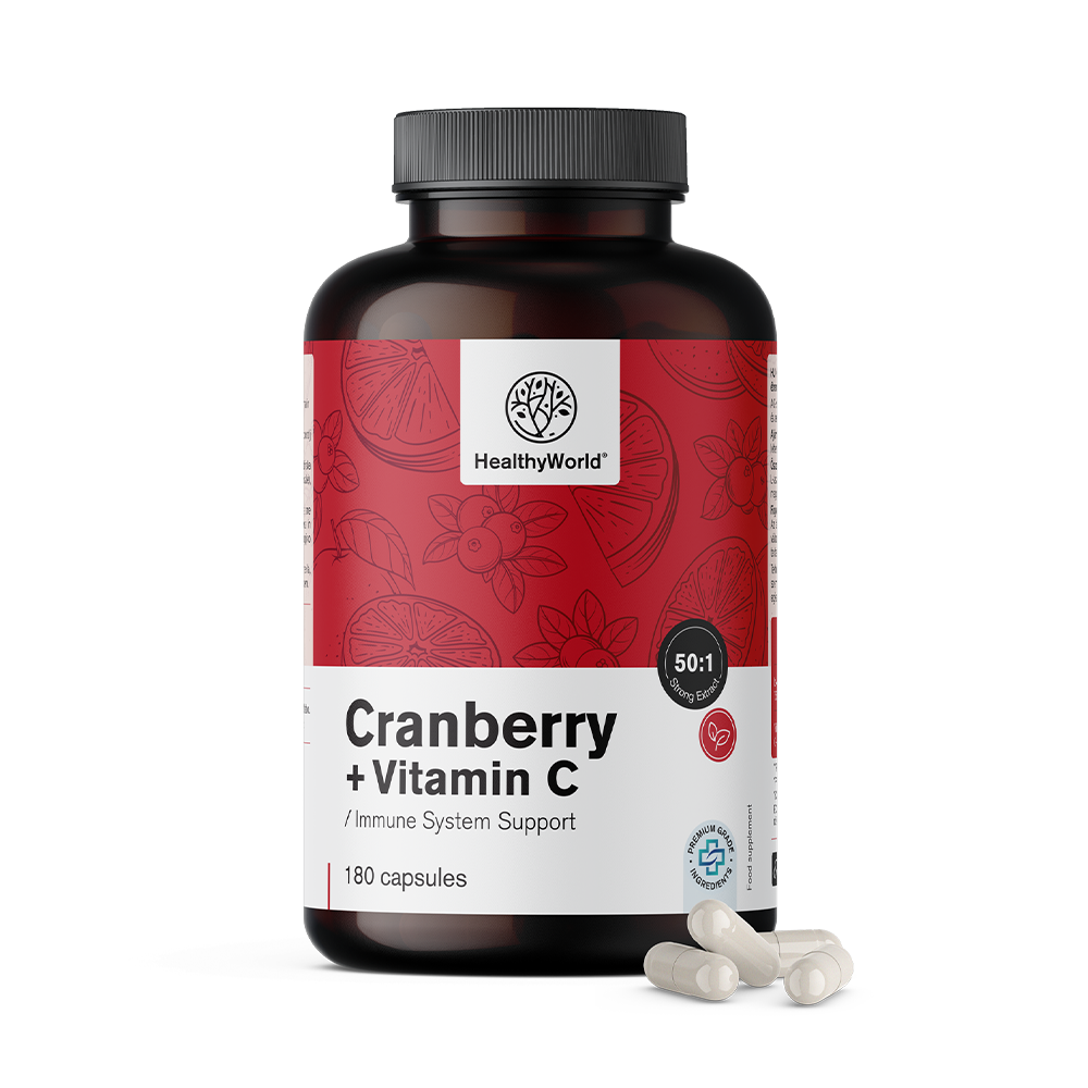 Izvleček brusnice z vitaminom C Izvleček brusnice z vitaminom C