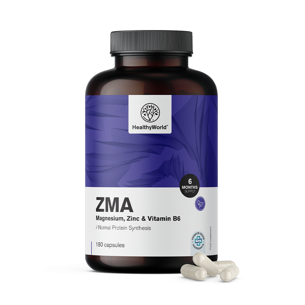 ZMA – magnezij, cink in B6