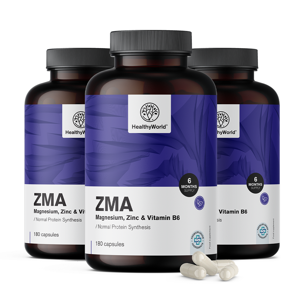 ZMA – magnezij, cink in B6