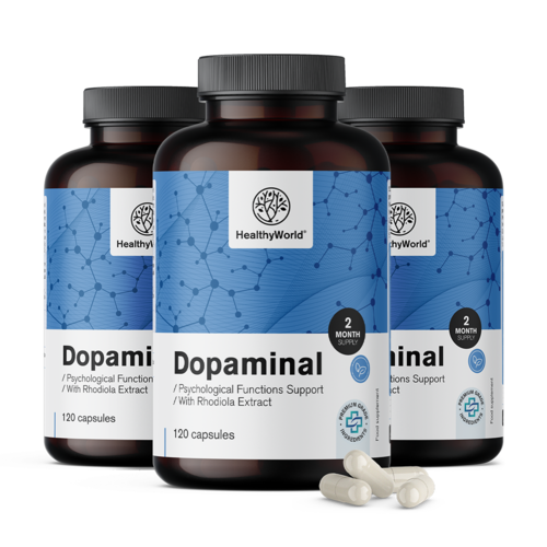 3x Dopaminal – Dopamine Support, skupaj 360 kapsul