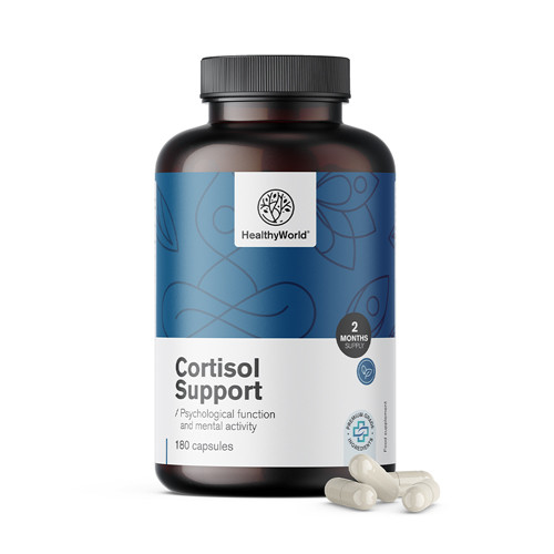 Kortizol Support kapsule za podporo kognitivnega delovanja