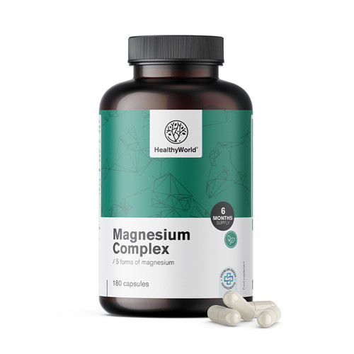  Magnezij kompleks s 5 oblikami magnezija