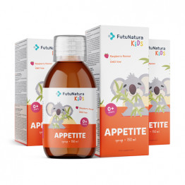 3x APPETITE – Sirup za otroke za apetit, skupaj 450 ml