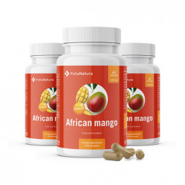 3x Afriški mango – izvleček, skupaj 180 kapsul