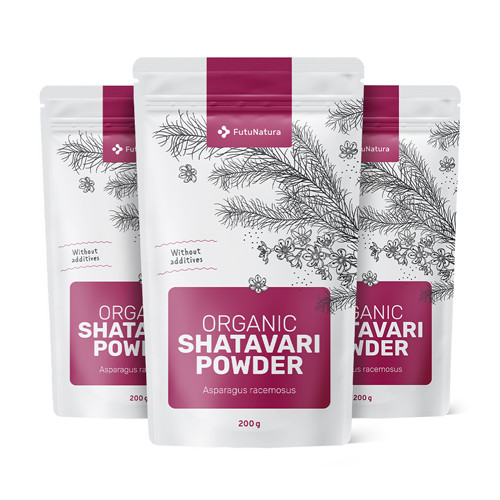 3x BIO Shatavari v prahu