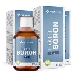 3x Bor 3 mg – v tekočini, skupaj 750 ml