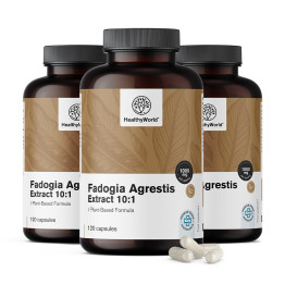 3x Fadogia Agrestis 1000 mg, skupaj 360 kapsul