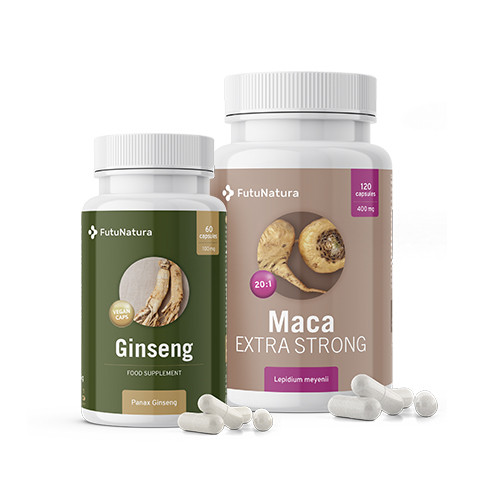 Maca in ginseng za podporo spolnosti