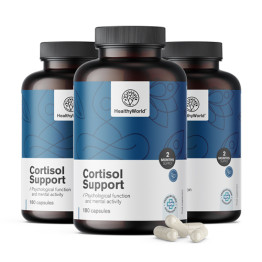 3x Kortizol Support, skupaj 540 kapsul