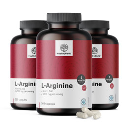 3x L-arginin 4500 mg, skupaj 1095 kapsul