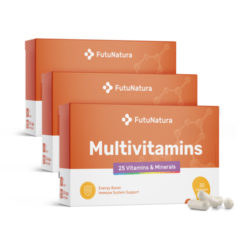 3x Multivitamini, skupaj 90 kapsul