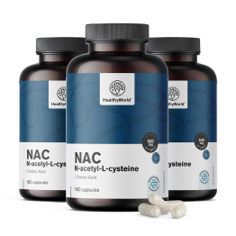 3x NAC 500 mg, skupaj 540 kapsul