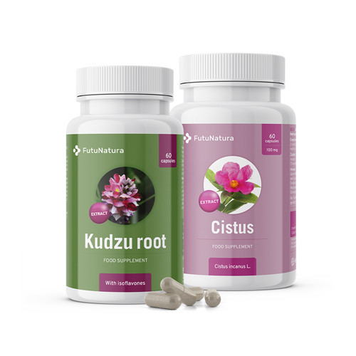 Opustite slabe navade: Kudzu Root + Brškin