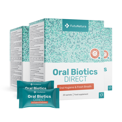 3x Oral Biotics DIRECT, skupaj 60 vrečk