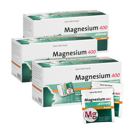 3x Magnezij 400 mg, skupaj 180 vrečk