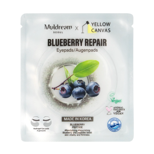 Hidrogelne blazinice za predel pod očmi – Blueberry, 2 blazinici