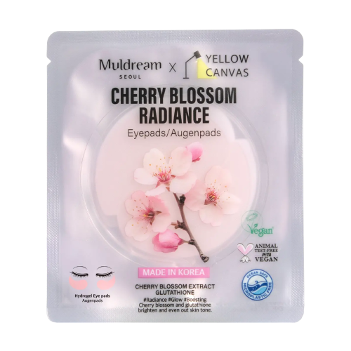 Hidrogelne blazinice za predel pod očmi – Cherry Blossom, 2 blazinici