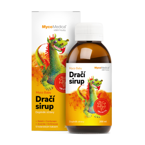 Tekoče prehransko dopolnilo za otroke Zmaj – imunski sistem, 200 ml