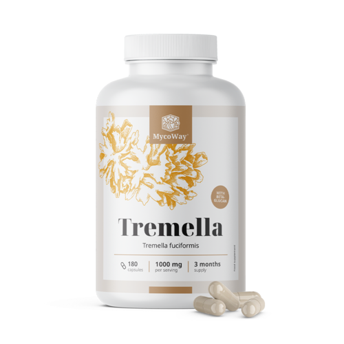 Tremella 1000 mg – izvleček, 180 kapsul
