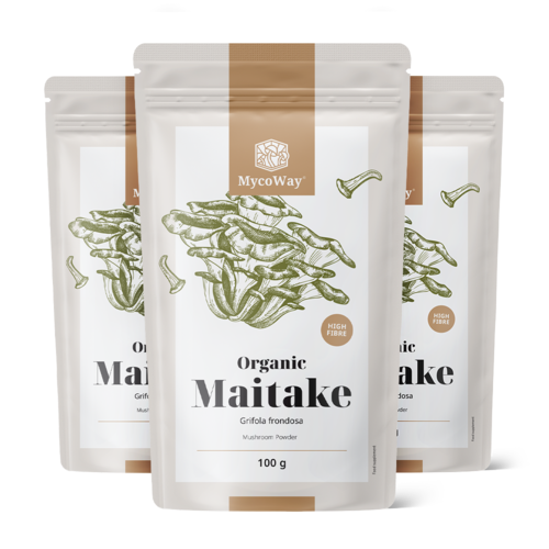 3x BIO Maitake v prahu, skupaj 300 g