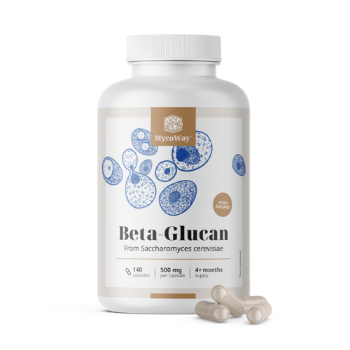 Betaglukan 500 mg, 140 kapsul