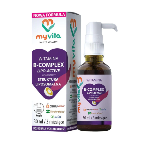 Liposomski vitamin B kompleks ACTIVE, 30 ml