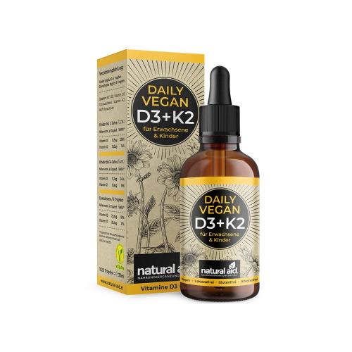 Veganski D3 + K2 kapljice