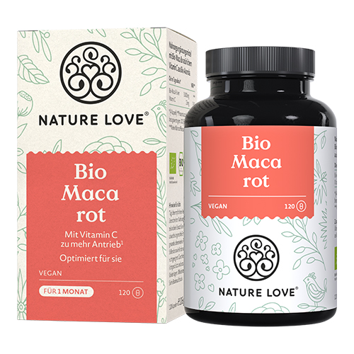 BIO Rdeča maca + vitamin C