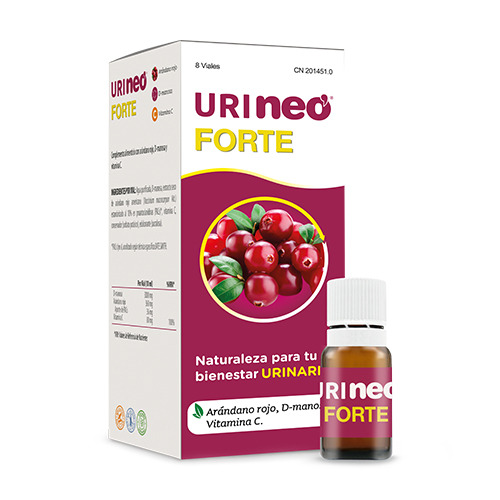 Urineo Forte – D-manoza z izvlečkom brusnice