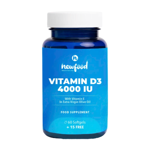 Vitamin D3, 4000 i.e., 60 mehkih kapsul