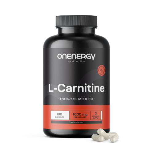 L-karnitin 1000 mg, 180 kapsul