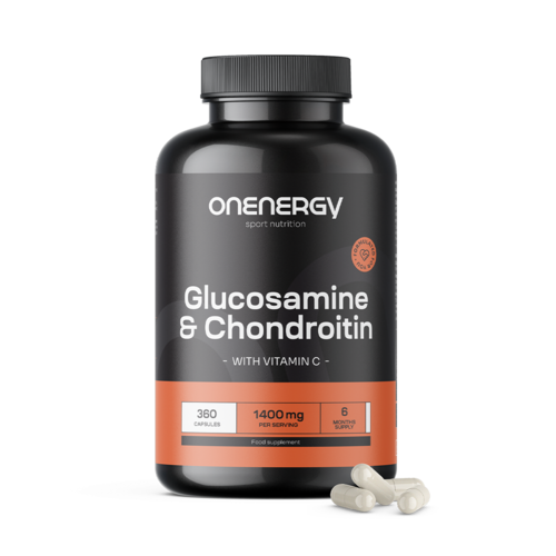 Glukozamin + hondroitin 1400 mg, 360 kapsul