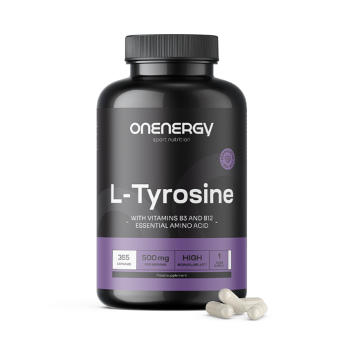 L-Tirozin 500 mg, 365 kapsul