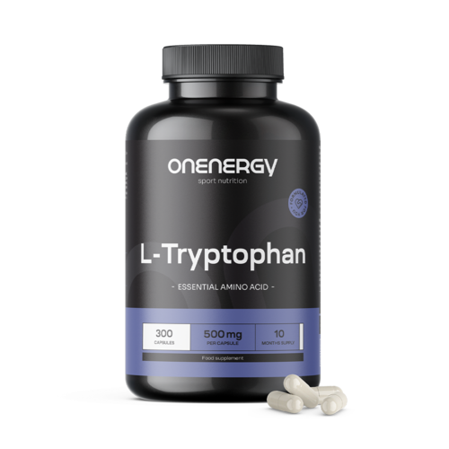 L-Triptofan 500 mg, 300 kapsul